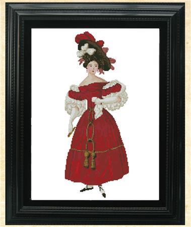 (image for) Mlle. Genevieve Vintage Fashion Chart